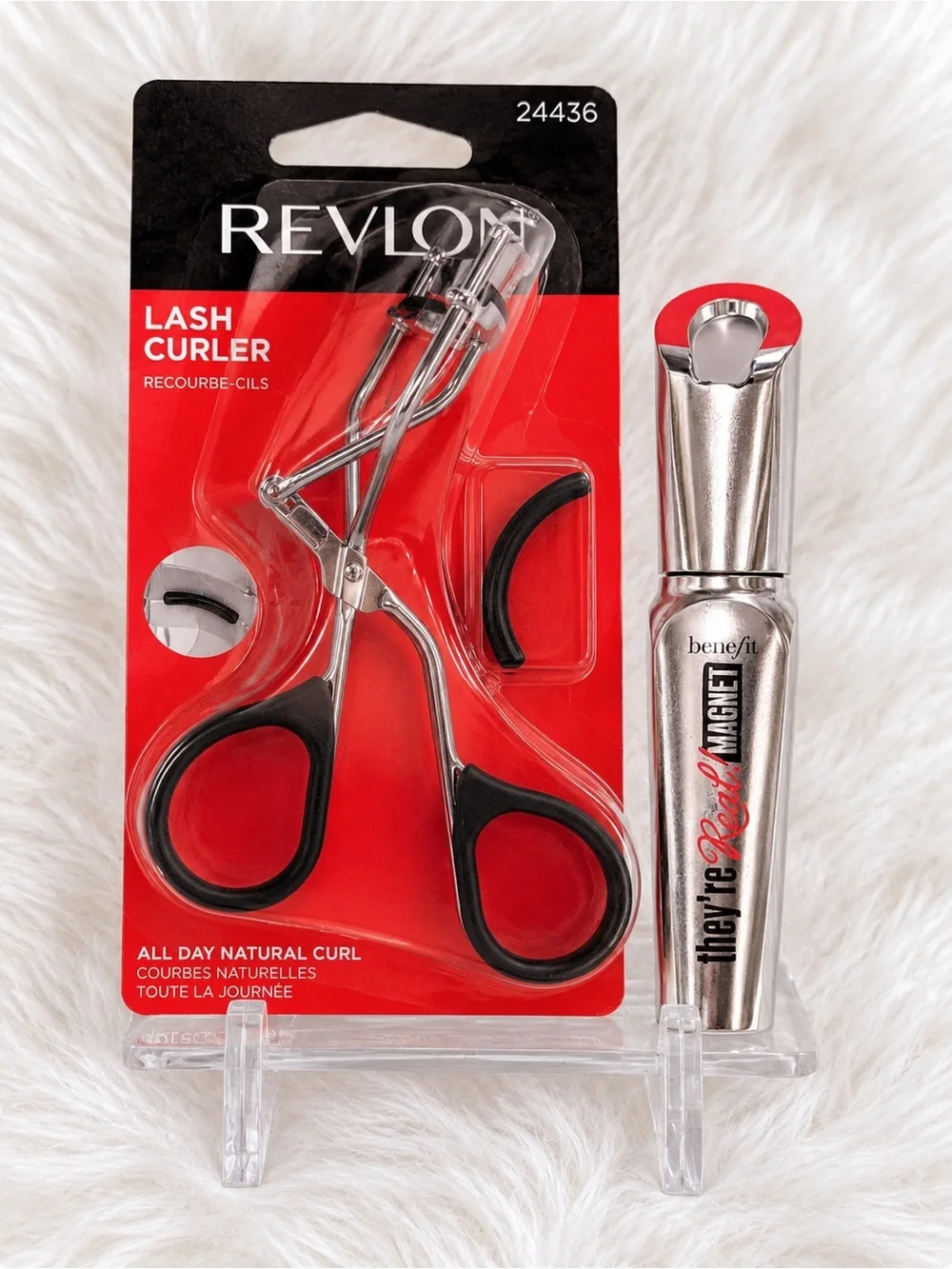 Benefit They’re Real! Magnet Mini Mascara + Revlon Lash Curler Beauty Bundle
